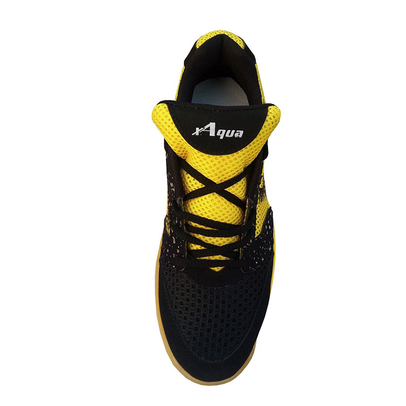 Aqua Sports Unisex Yellow Badminton Shoes