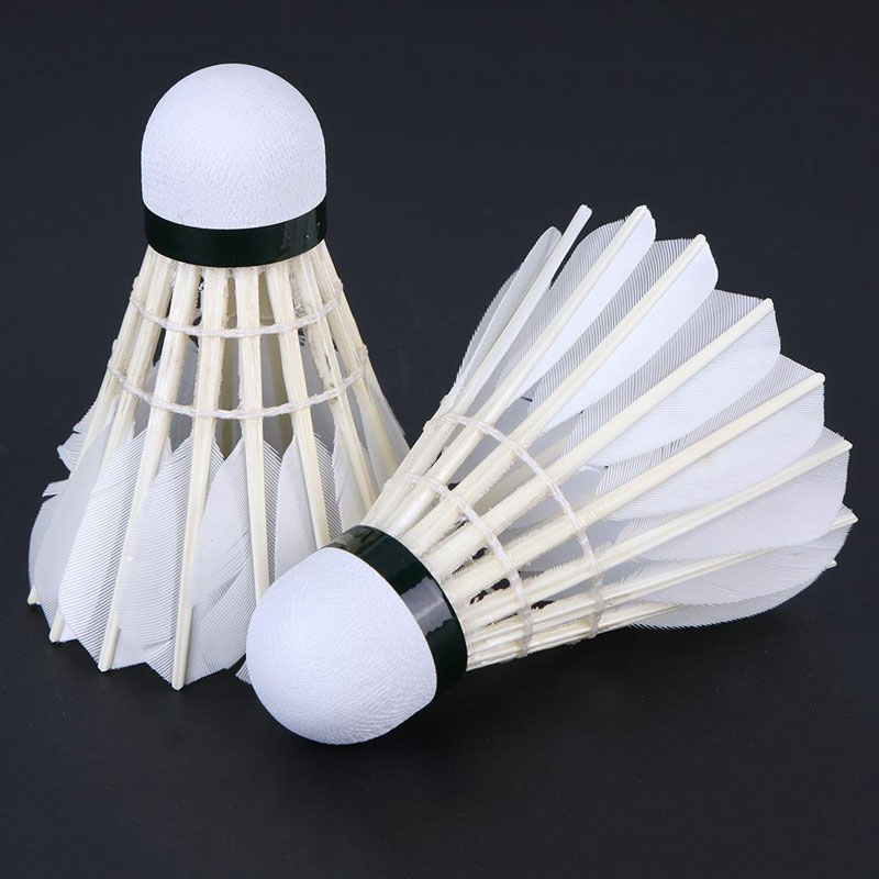  Rrimin 12Pcs Middle and High Ranking Player Gym Supply Badminton Ball
