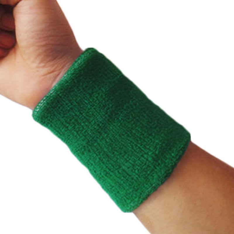 LivecityÂ® One size , Army Green : Livecity 1pc Sports Sweatbands Wristband Tennis Squash Badminton Gym Football Wrist Bands