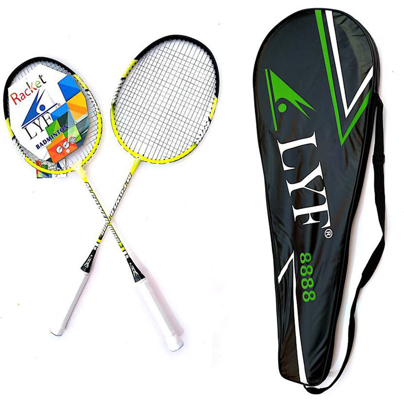 Morex 450 Badminton Racquet ( Set Of 2 Racquets ) Red G3 Strung  (Red, Weight - 115 g)