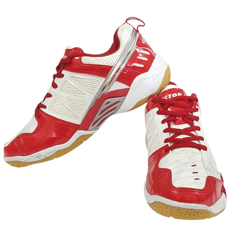 Vector X TS-1030 Tennis Shoes (White,Red)