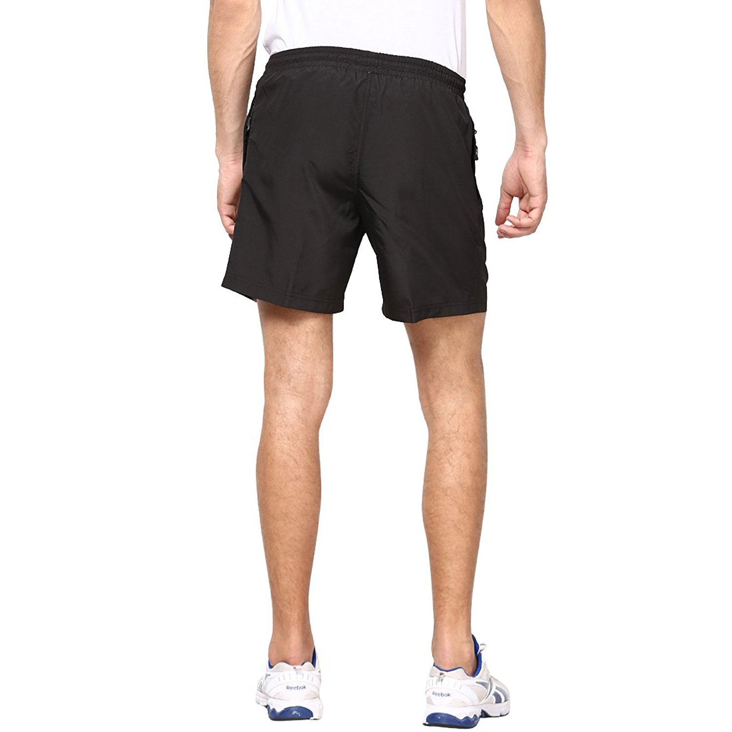  Berge Men's Black Woven Shorts