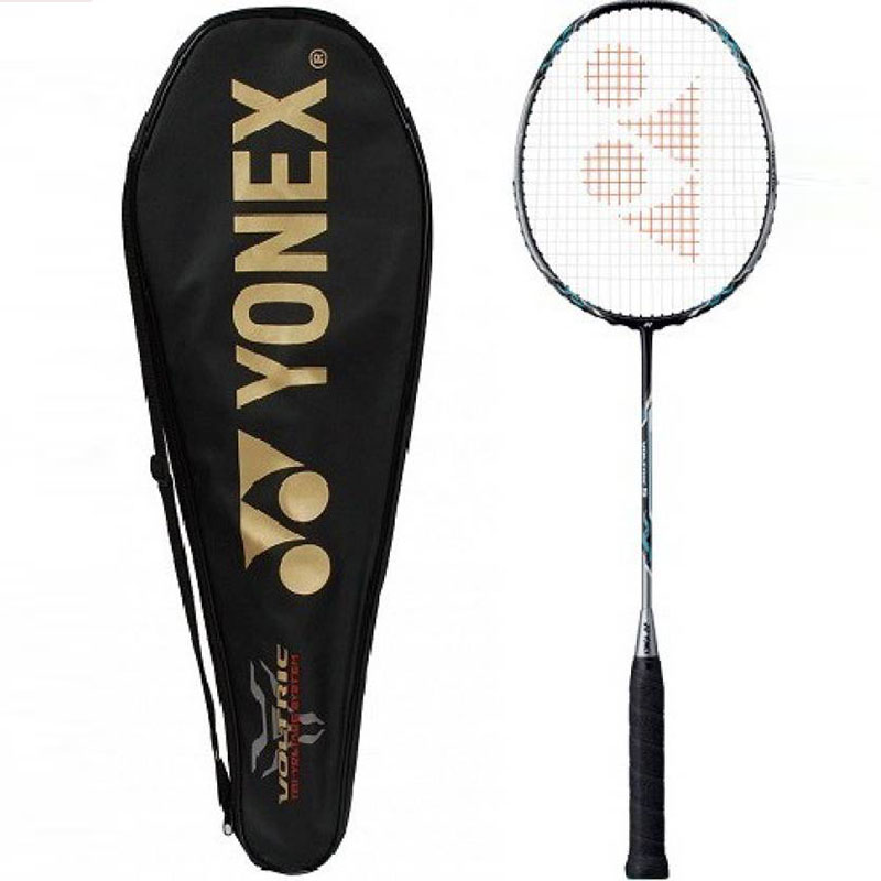 Yonex Voltric 5 Badminton Racquet with full cover G4 Strung  (Black, Weight - 85 g)