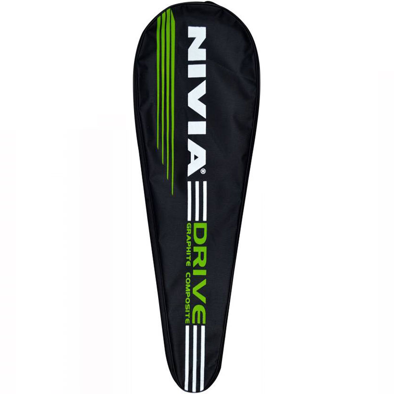 Nivia Drive G3 Strung  (Green, Black, Weight - 94 g)