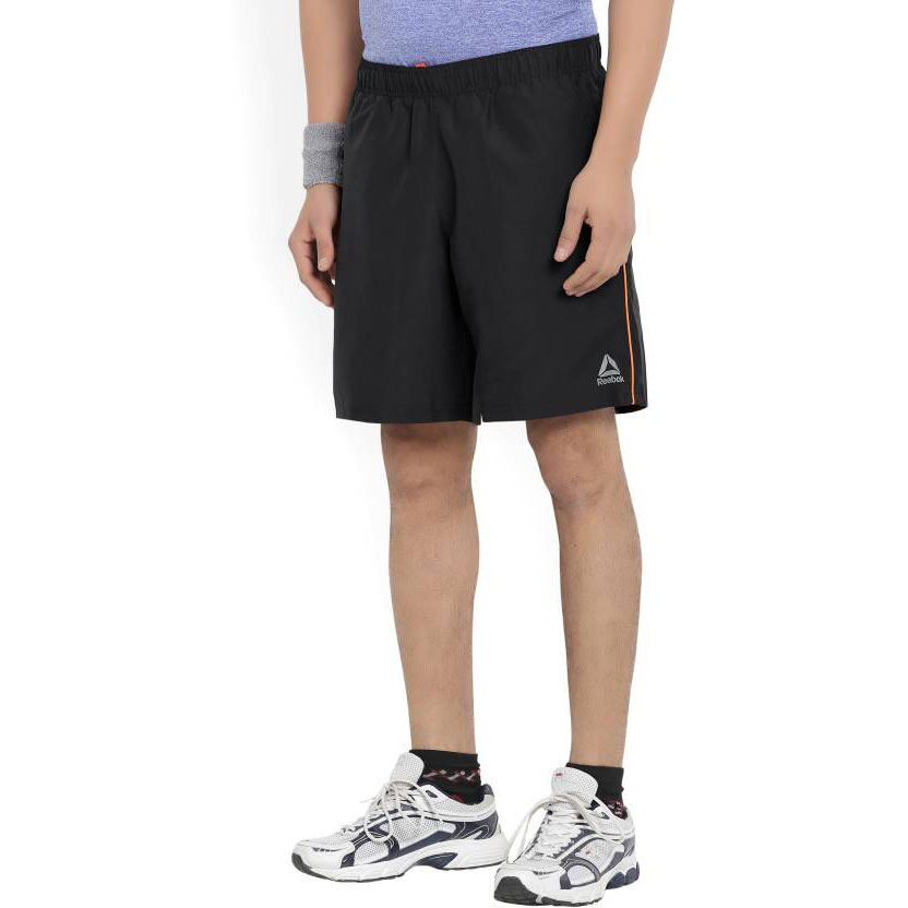 Reebok Solid Men's Black Sports Shorts 