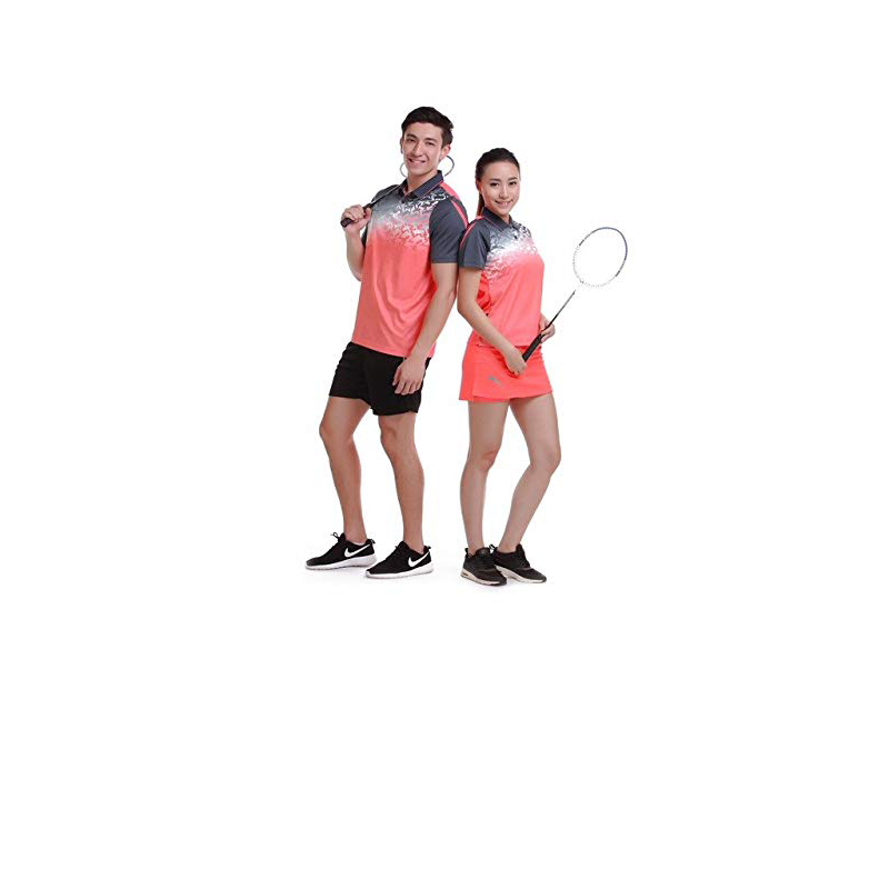 Running Sportswear Quick Dry Breathable Badminton Shirt,
