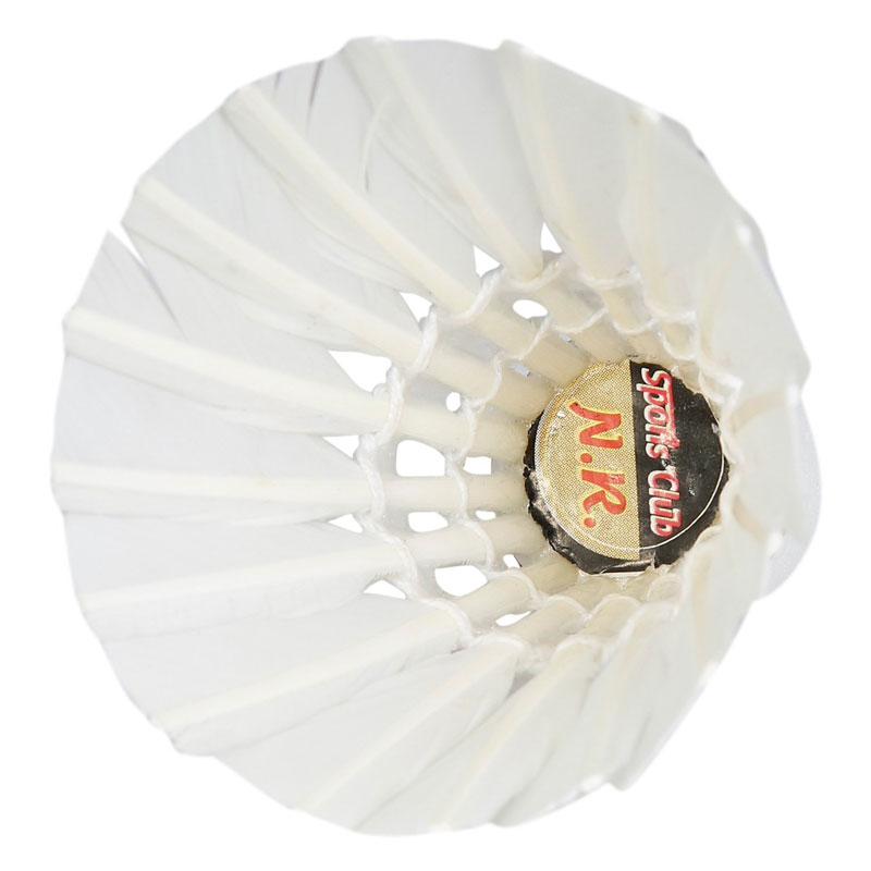  SC-10 Sports Club Strong Feather Badminton Shuttlecocks (pack of Ten).