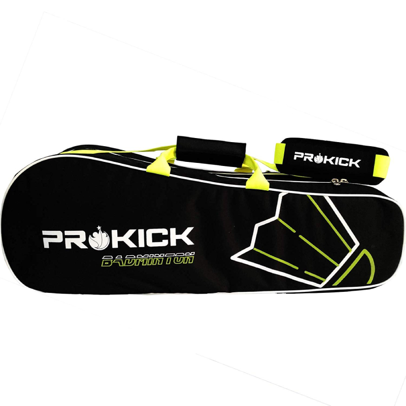 Prokick Neon Series Badminton Kitbag with Double Zipper Compartments